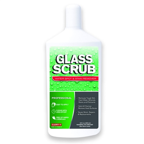 Glass Scrub, Water Spot & Stain Remover